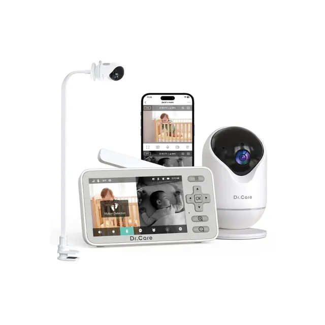 dr-care-vistaview-lite-sbm005-babyphone-vid-o-4-pince-lit image 1