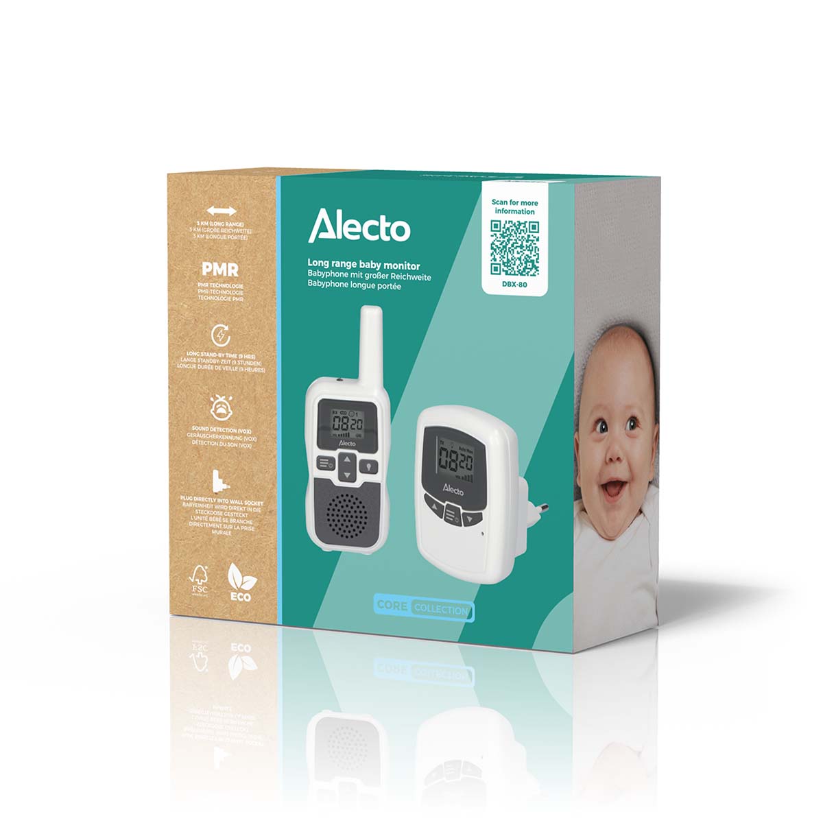 alecto-baby-dbx-dbx-80-babyphone-longue-port-e-duo-3km image 2