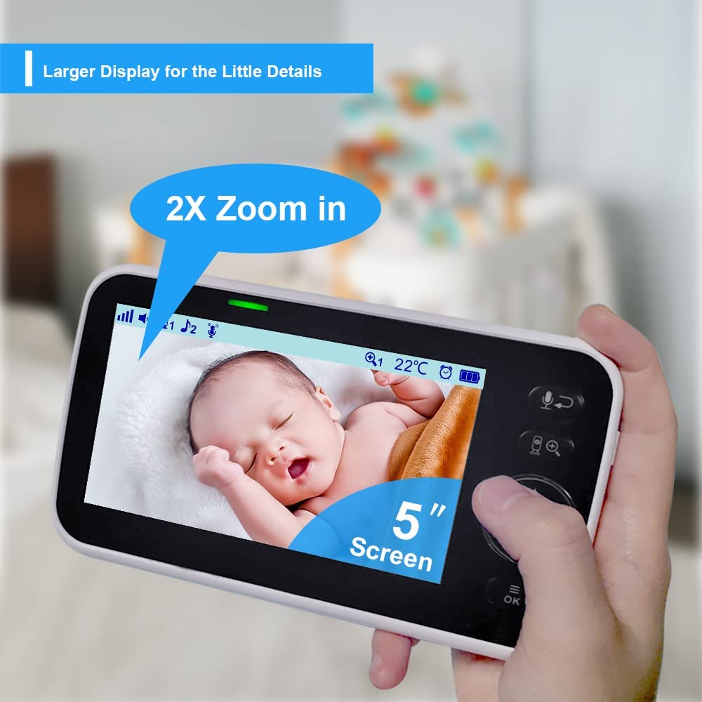 hellobaby-hb6550-2-babyphone-5-2-cam-ras-supports image 3