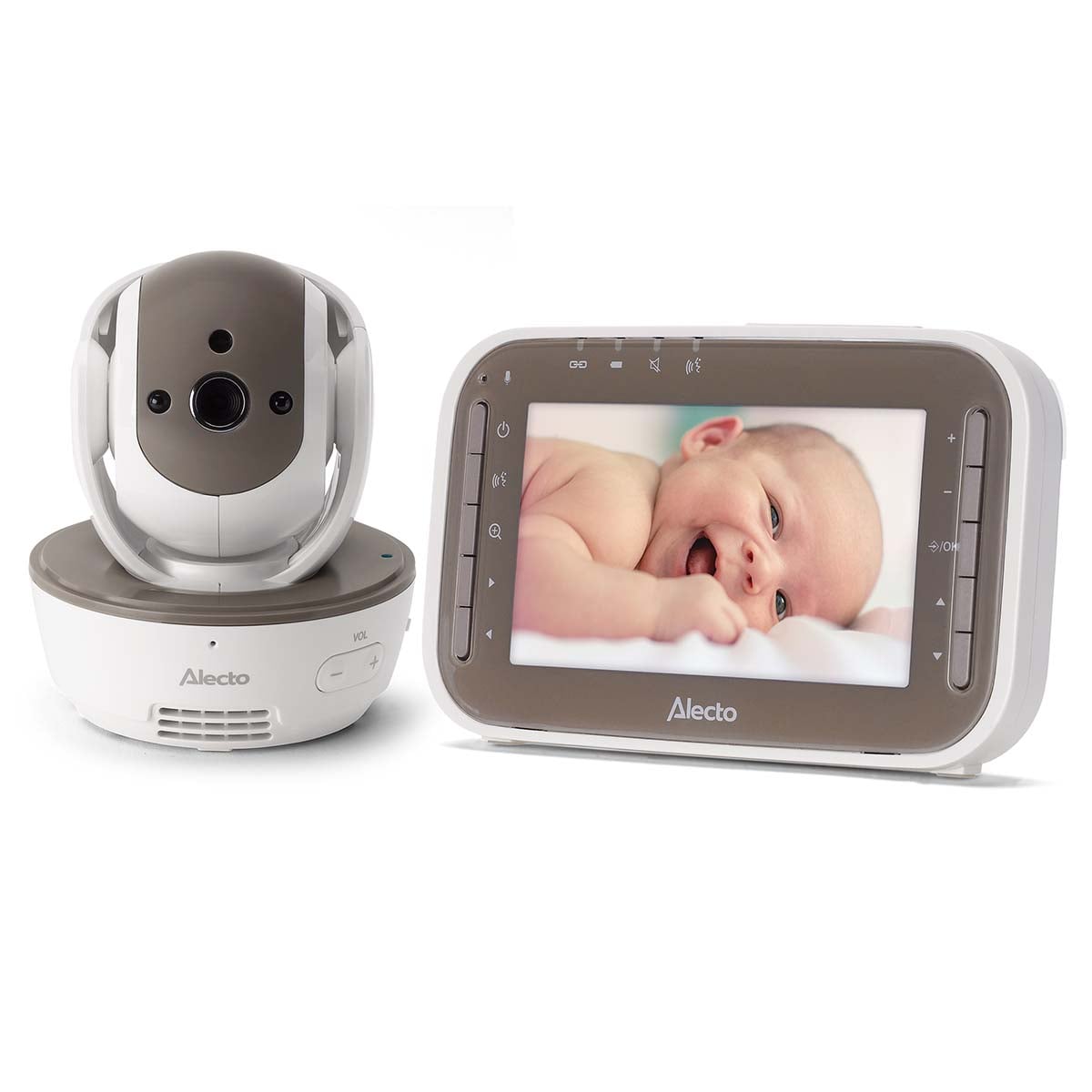 alecto-dvm-dvm200mbe-babyphone-vid-o-blanc-marron-4-3 image 5