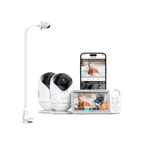 dr-care-vistaview-sbm001-babyphone-vid-o-2k-double-cam-ra image 1
