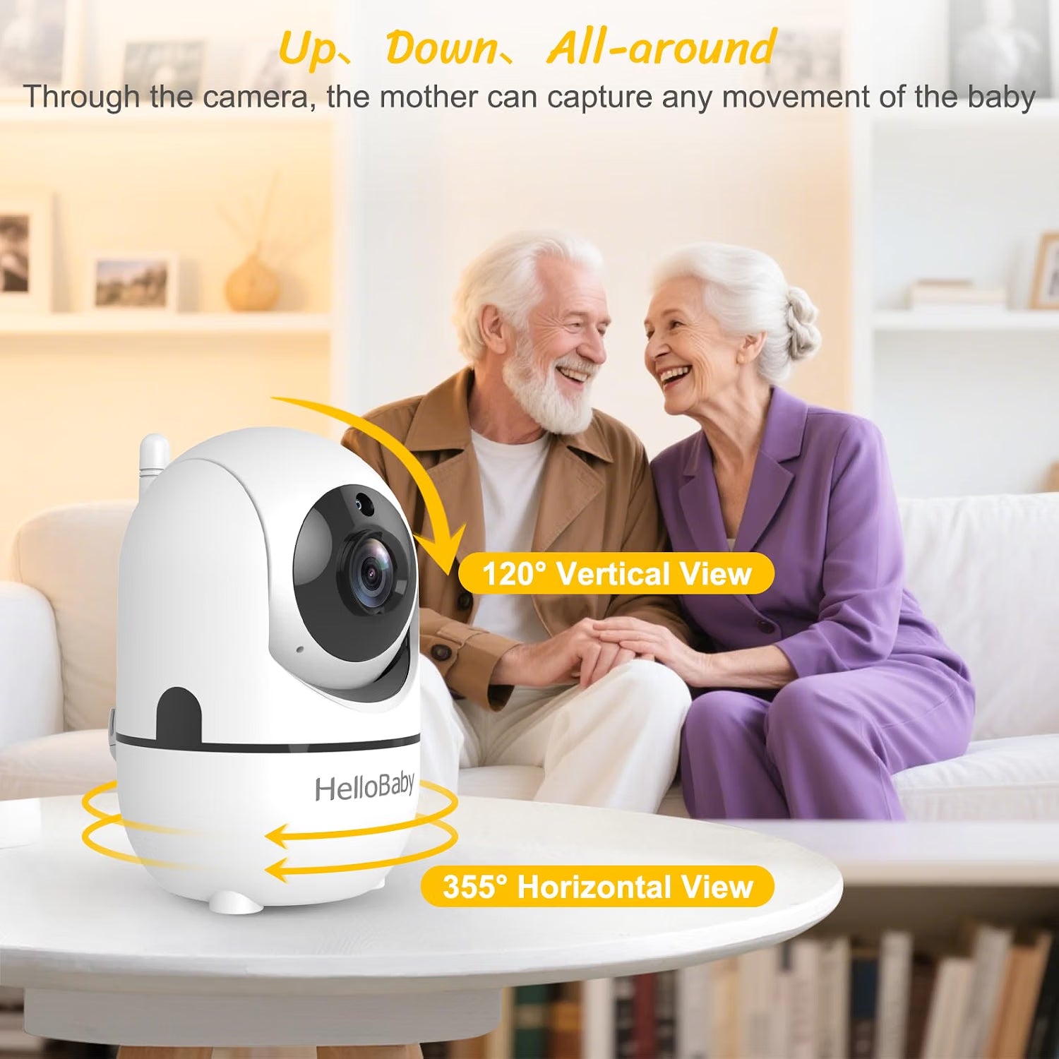 hellobaby-hb6550plus-babyphone-vid-o-6-pouces-2-cam-ras image 8