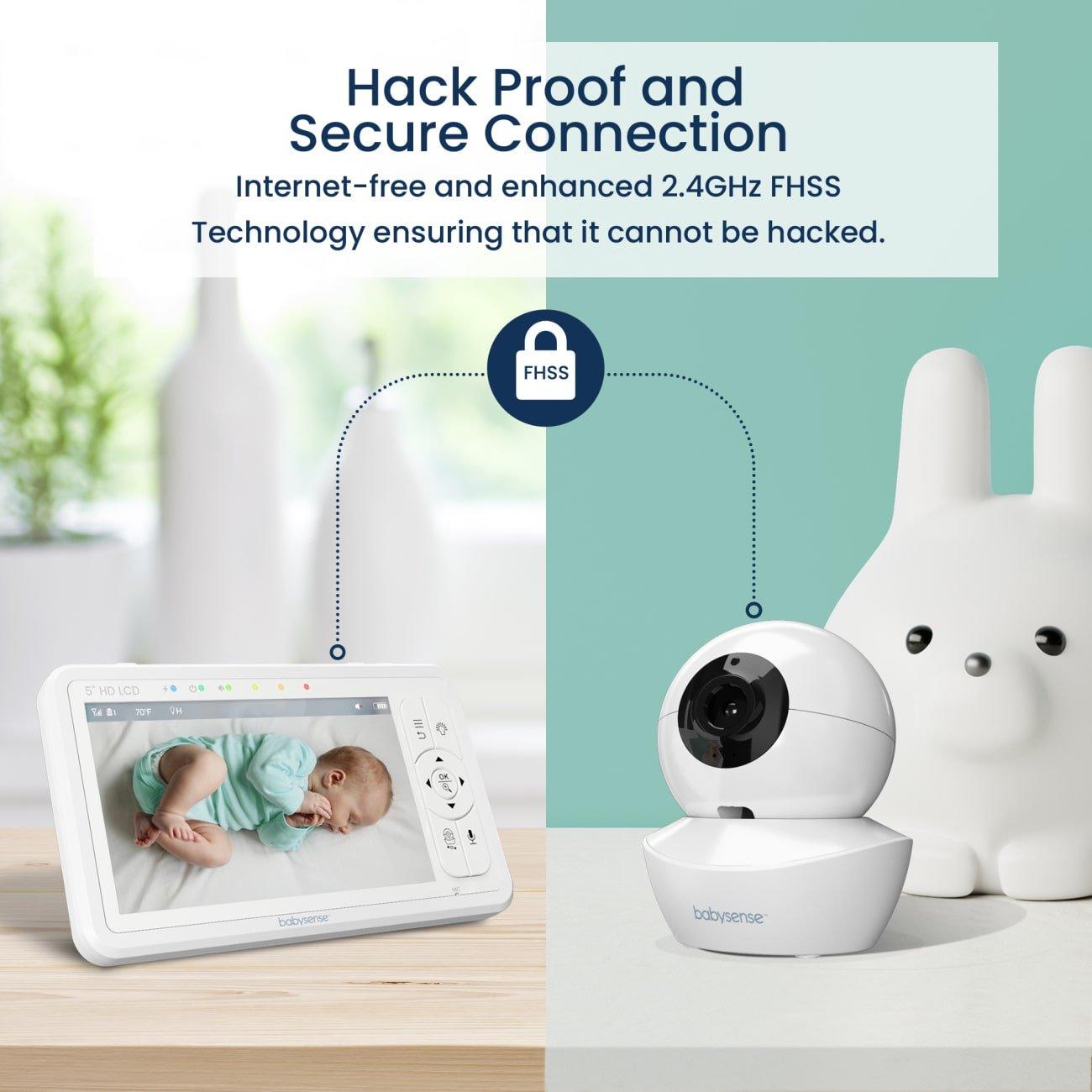 babysense-7-true-sleep-babyphone-respiration-vid-o-5-hd image 8