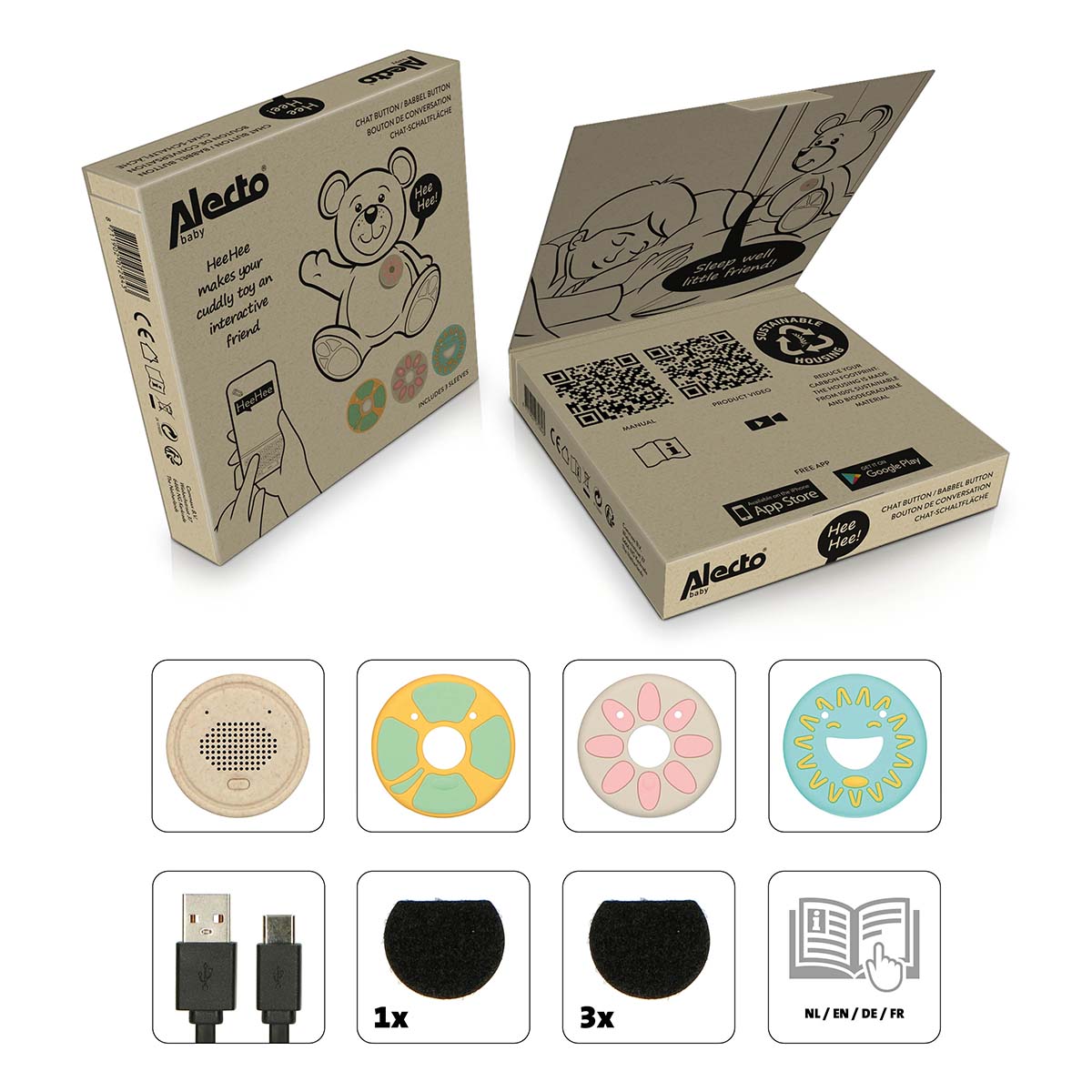 alecto-baby-dvm200m-babyphone-vid-o-bouton-heehee-offert image 3