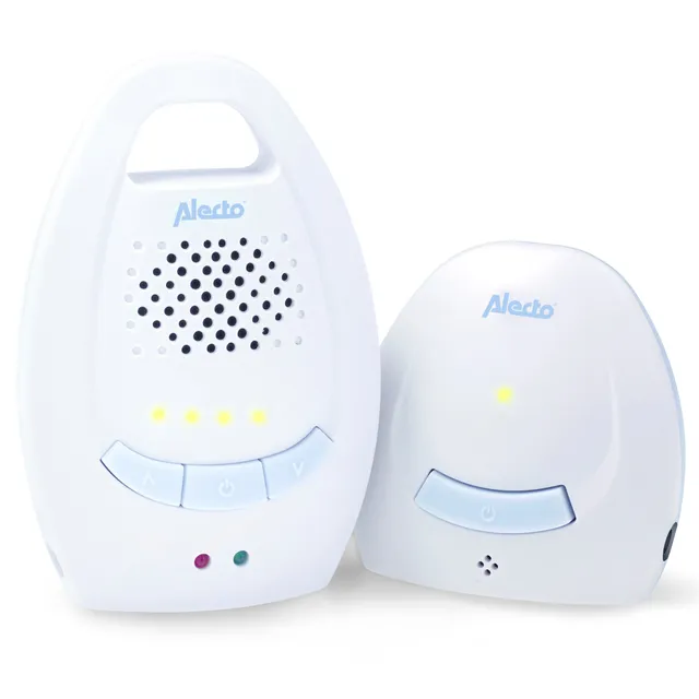 alecto-dbx-10-babyphone-audio-digital-blanc-bleu-200-m image 1