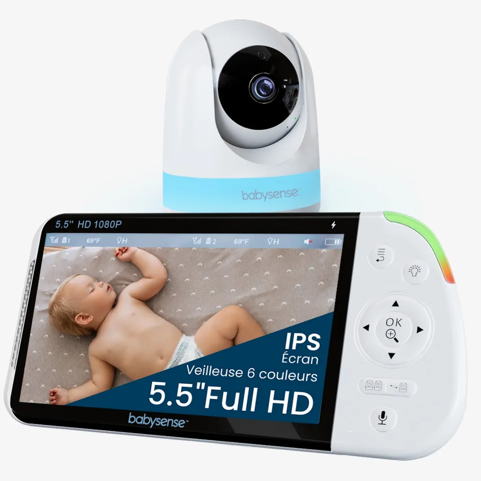 babysense-pro-babyphone-vid-o-1-cam-ra-sans-wifi-full-hd image 1