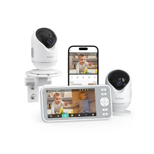 dr-care-vistaview-sbm004l-babyphone-2-cam-ras-1080p image 1