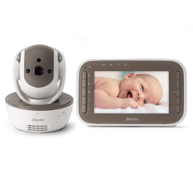 alecto-dvm-dvm200mbe-babyphone-vid-o-blanc-marron-4-3 image 1