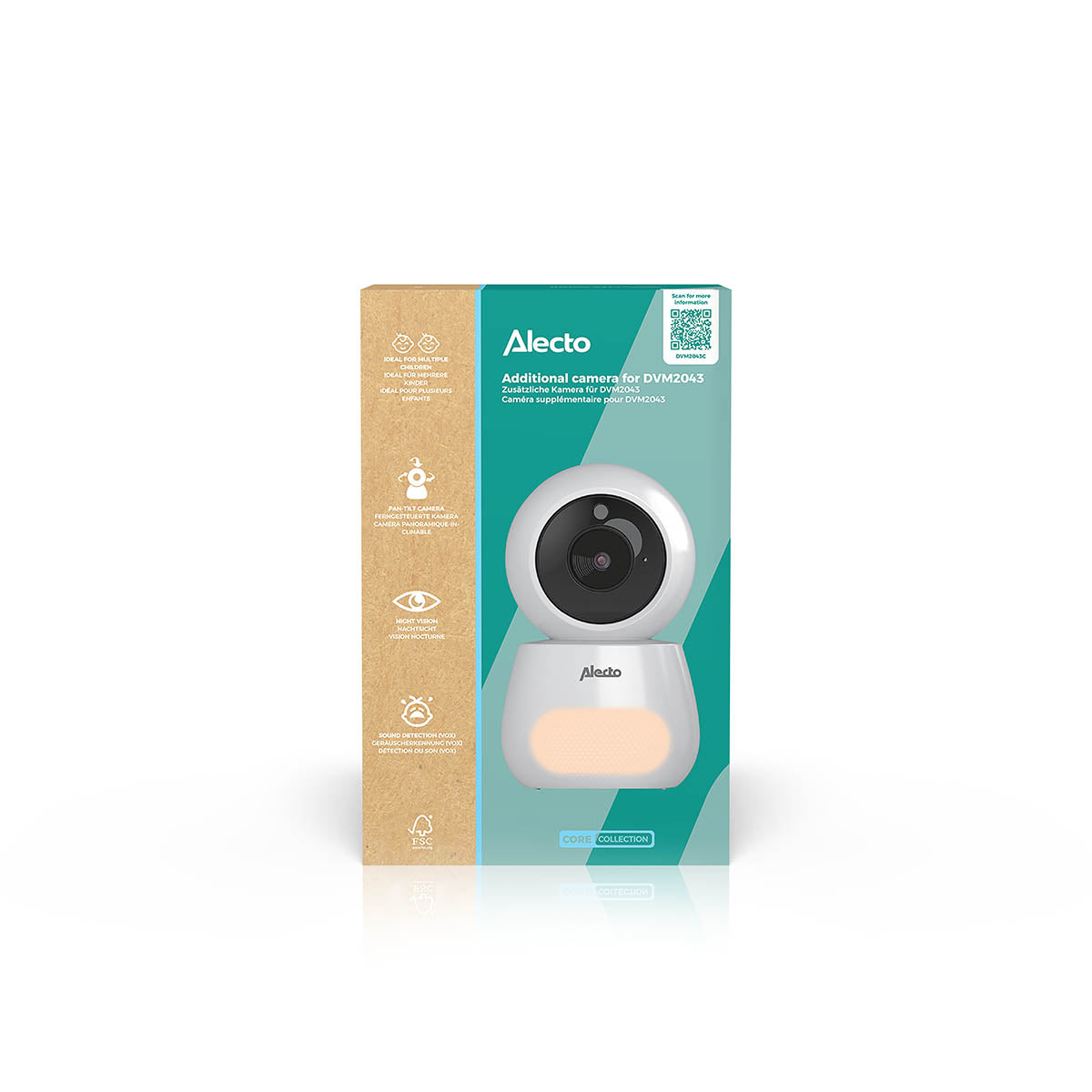 alecto-dvm2043c-cam-ra-suppl-mentaire-babyphone-blanc image 6