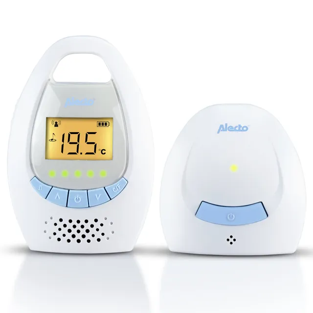 alecto-baby-dbx-20-babyphone-audio-avec-cran-blanc-bleu image 1