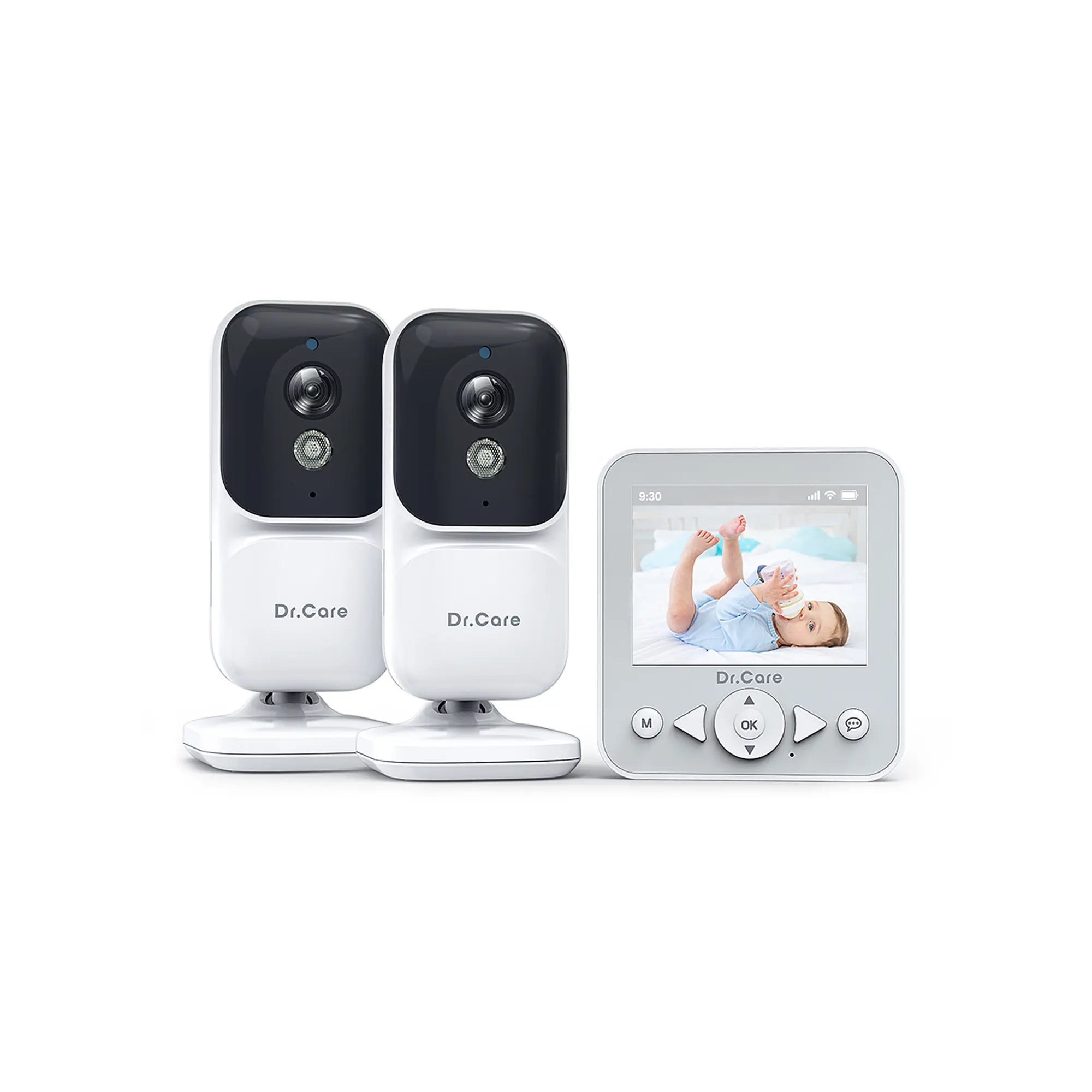 dr-care-neoview-bbm002-babyphone-cam-ra-sans-wifi-2-cam-ras image 1