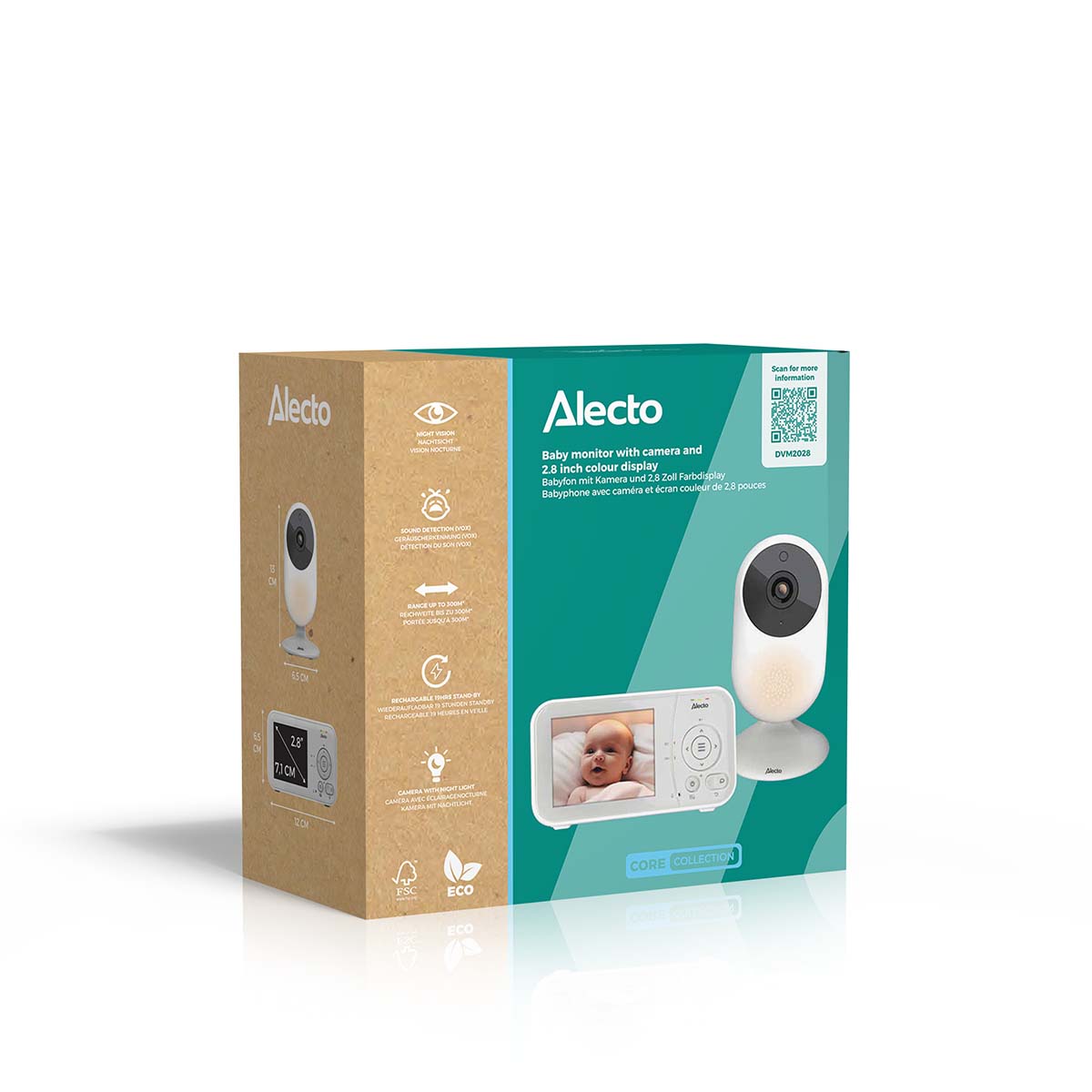alecto-baby-dvm-dvm2028-babyphone-cam-ra-pack-2-cam-ras image 2