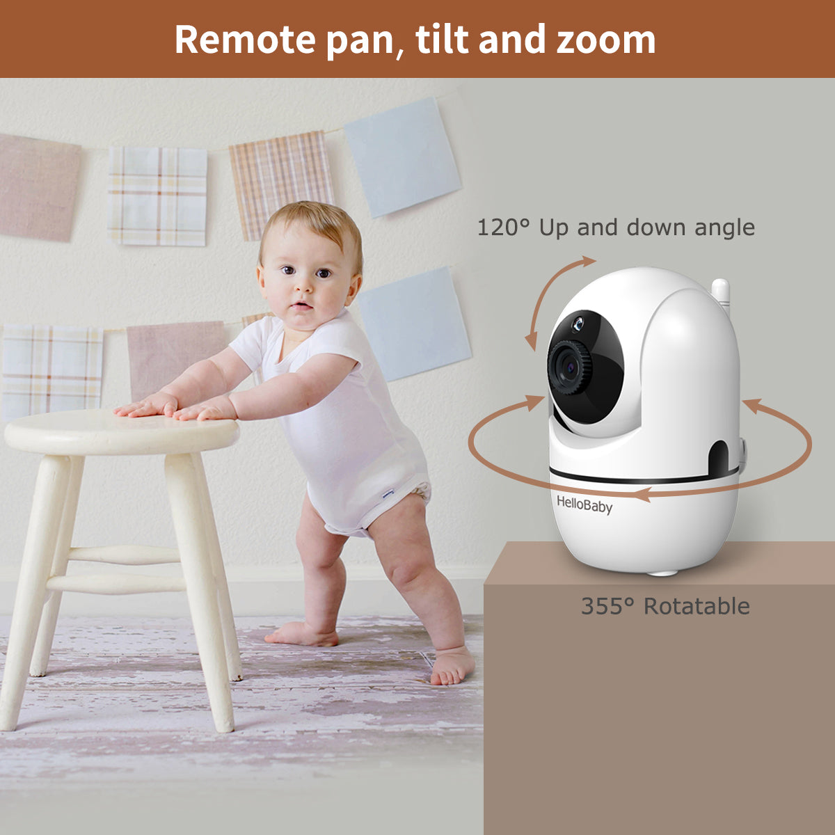 hellobaby-hb65-babyphone-vid-o-3-2-lcd-sans-wifi image 4