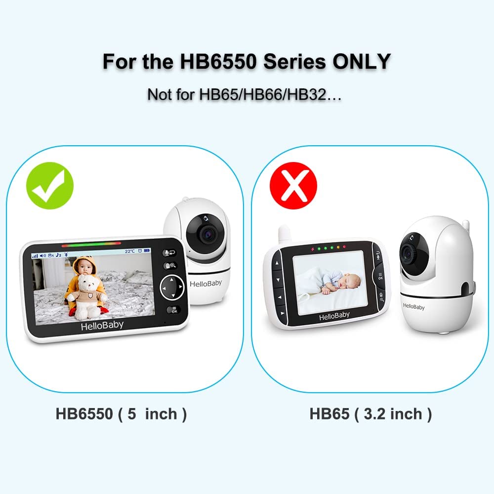 hellobaby-hb6550-2-babyphone-5-2-cam-ras-supports image 4