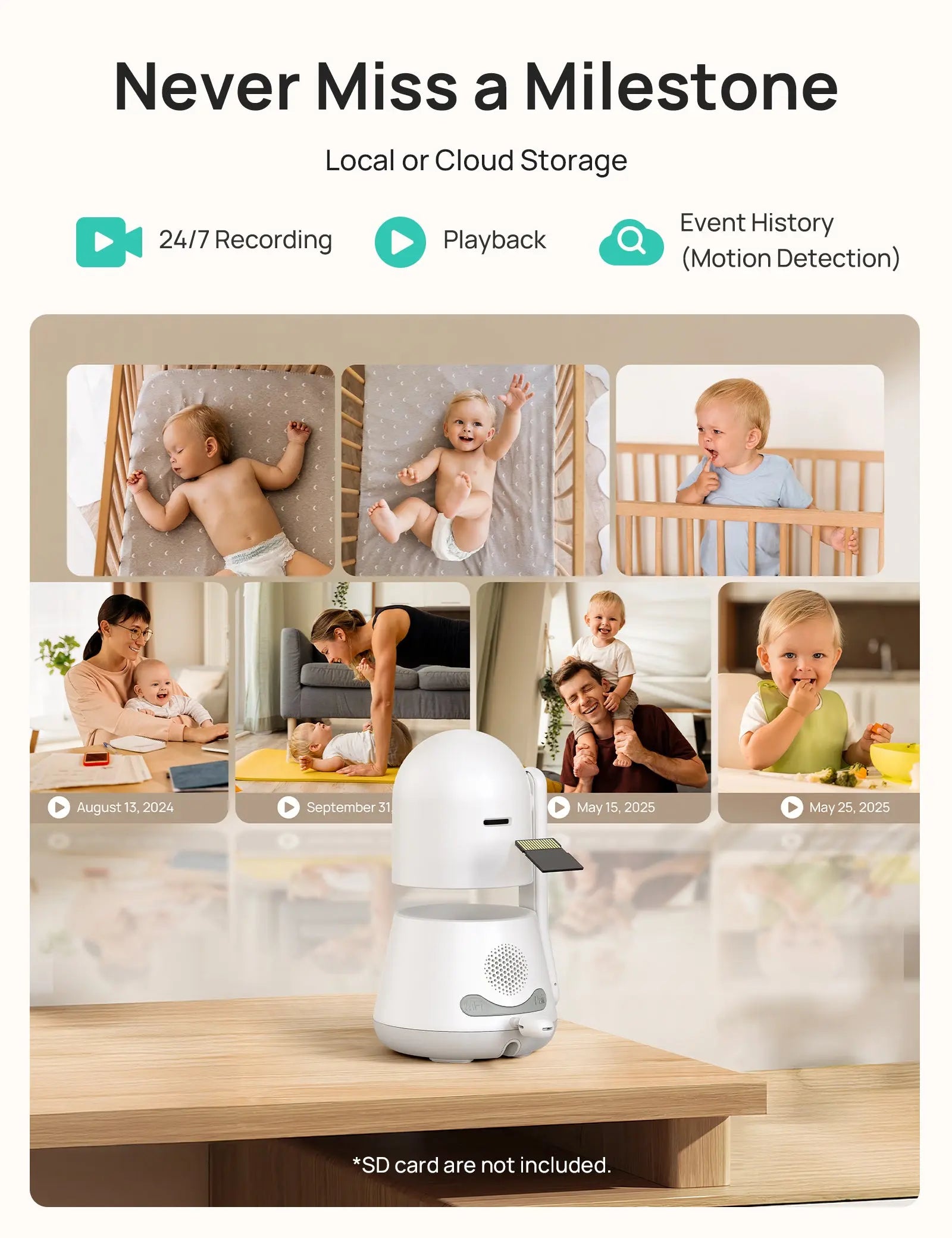 dr-care-lumiview-plus-sbm006-babyphone-vid-o-set-chambre-pied image 8