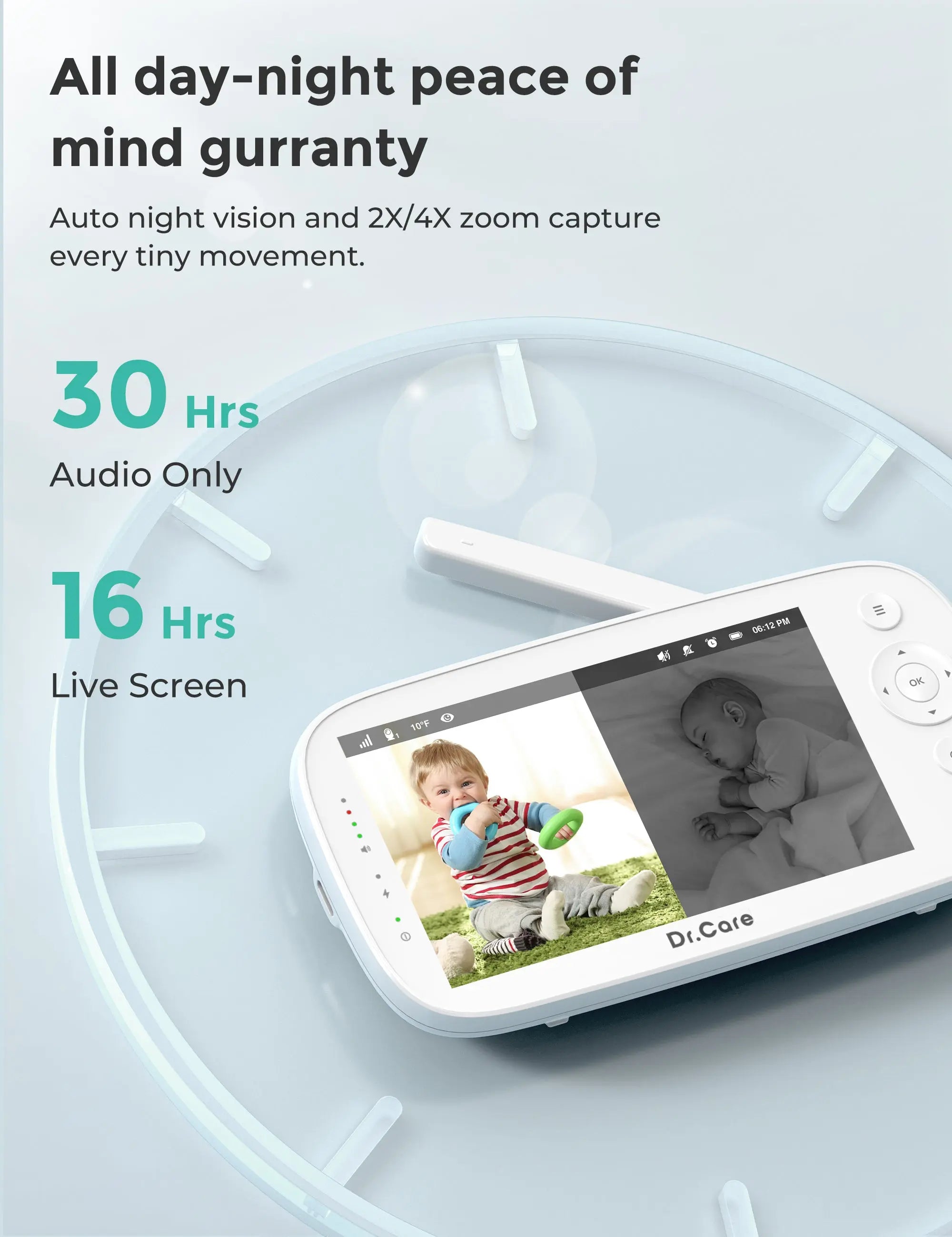 dr-care-novaview-pro-bbm001-pro-babyphone-vid-o-5-1080p-non-wifi image 7