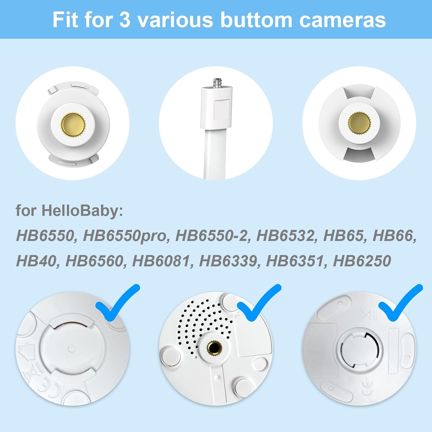 hellobaby-support-flexible-cam-ra-berceau-sans-per-age image 5