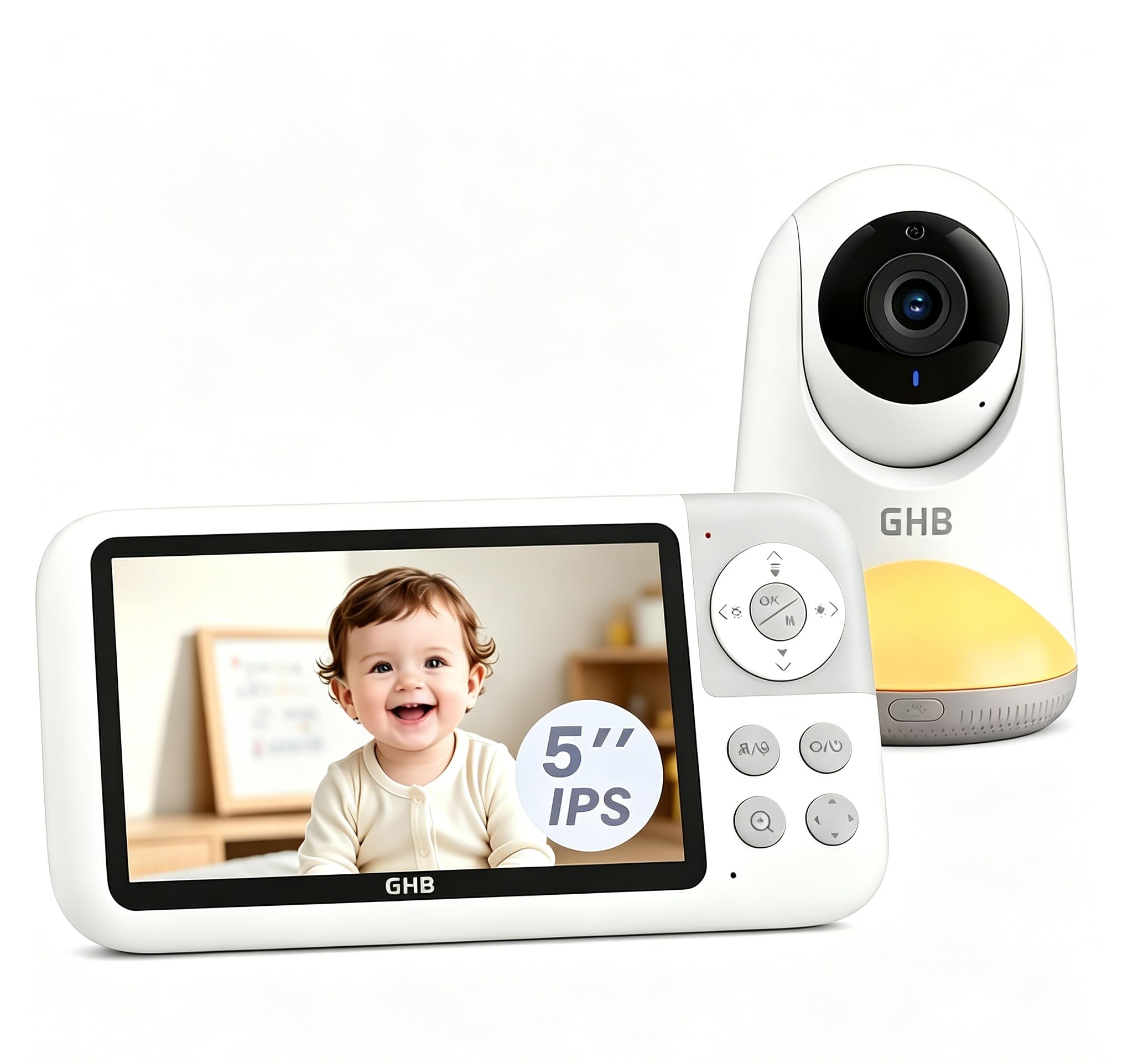 ghb-video-babyphone-5-720p-moniteur-b-b-ptz-veilleuse image 1