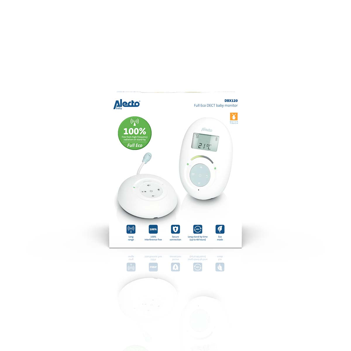 alecto-baby-dbx120-babyphone-audio-blanc-bleu-full-eco-dect image 8