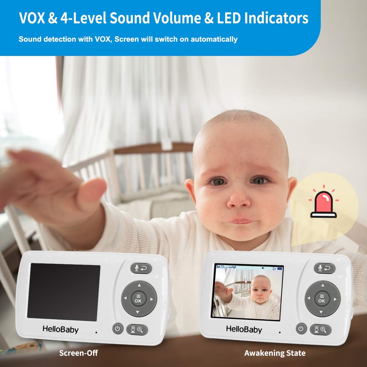 hellobaby-hb30-babyphone-vid-o-cran-2-4-vision-nocturne image 7
