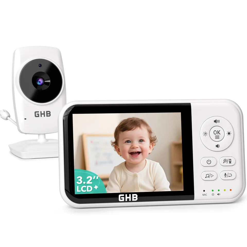 ghb-video-babyphone-babyphone-vid-o-3-2-vox-2100-mah image 1