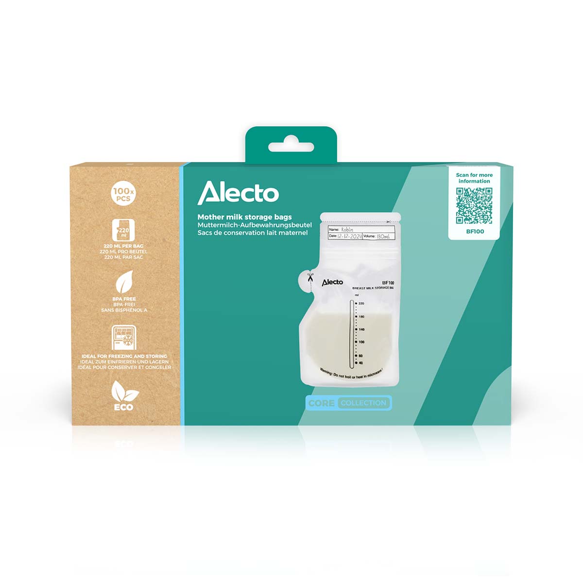 alecto-baby-bf100-sachets-lait-maternel-220-ml-lot-100-st-riles image 7
