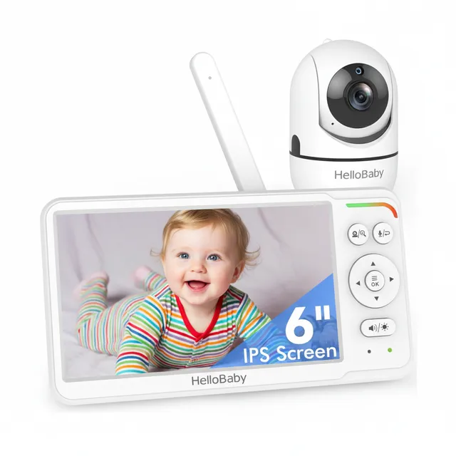 hellobaby-hb6560-babyphone-vid-o-6-ips-1-cam-ra-sans-wifi image 1