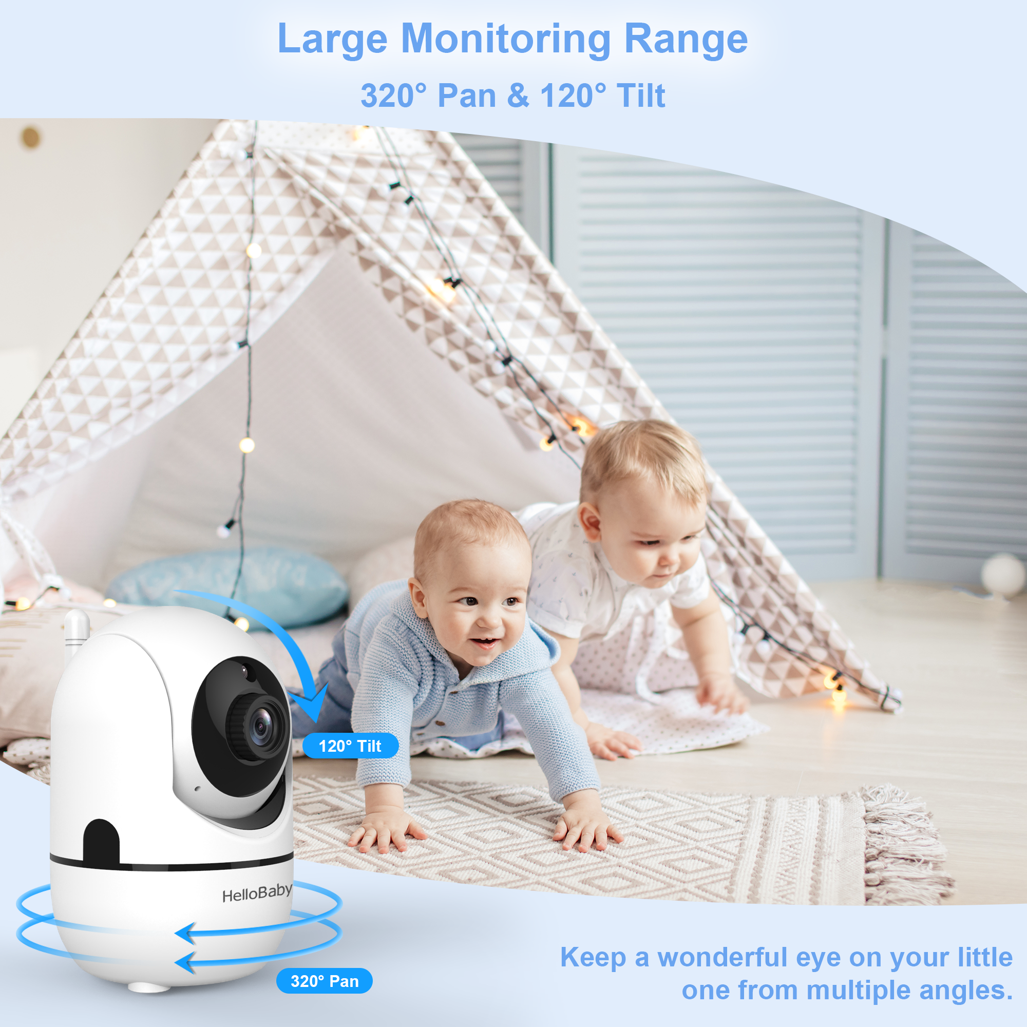 hellobaby-bbm838-babyphone-vid-o-5-sans-wifi-4000mah image 7