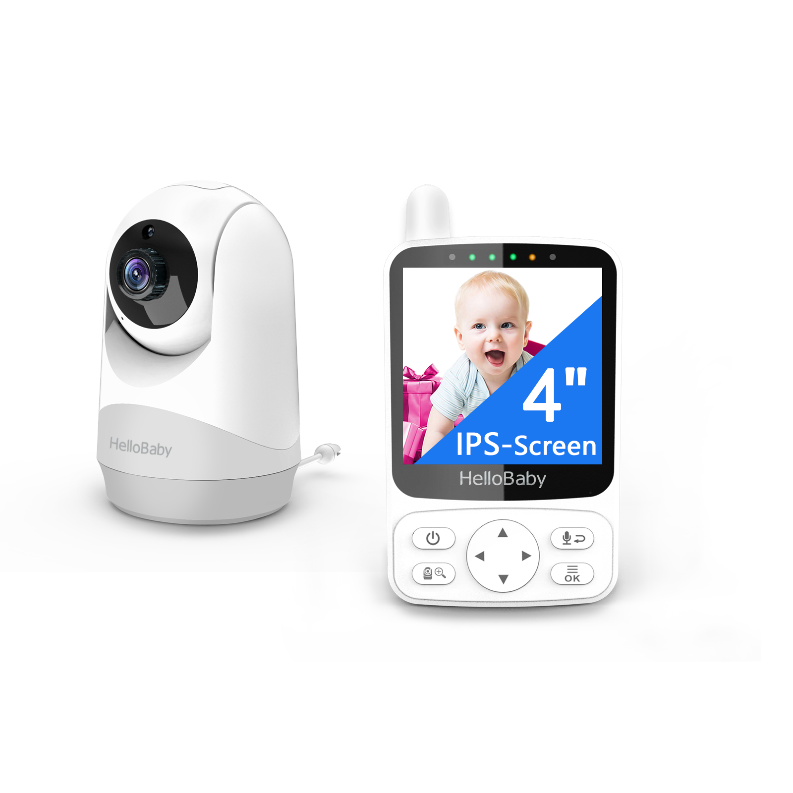 hellobaby-hb6240-babyphone-vid-o-cran-ips-sans-wifi image 1