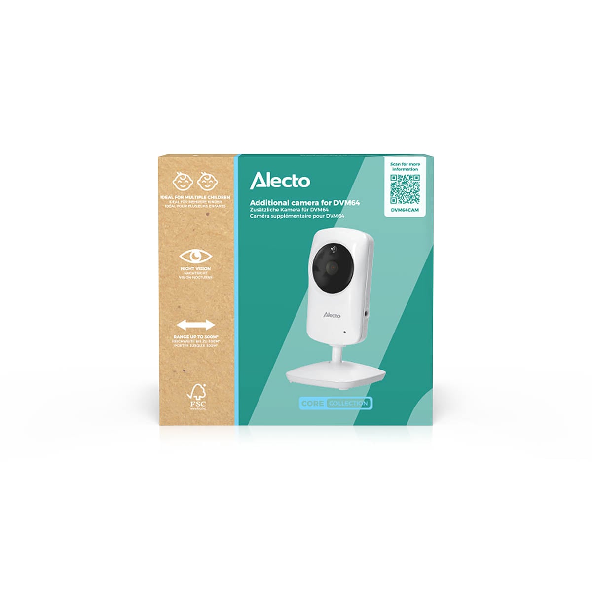 alecto-baby-dvm64cam-cam-ra-b-b-suppl-mentaire-blanche image 5