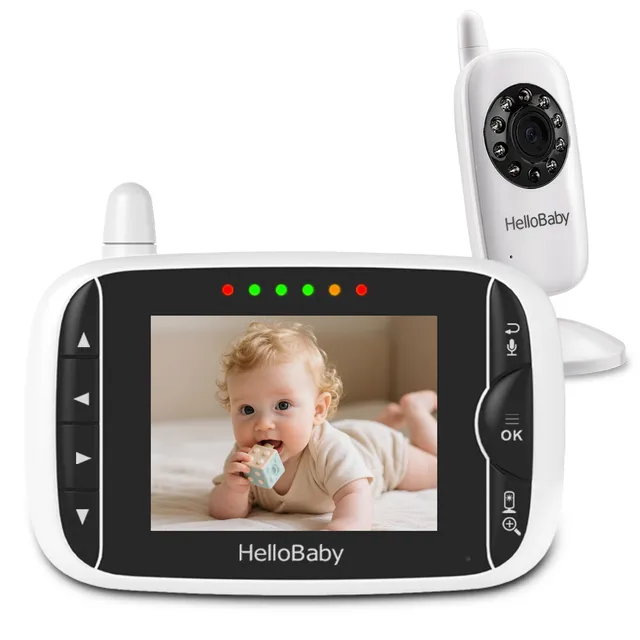 hellobaby-hb39-babyphone-vid-o-3-2-1-cam-ra-berceuses image 1
