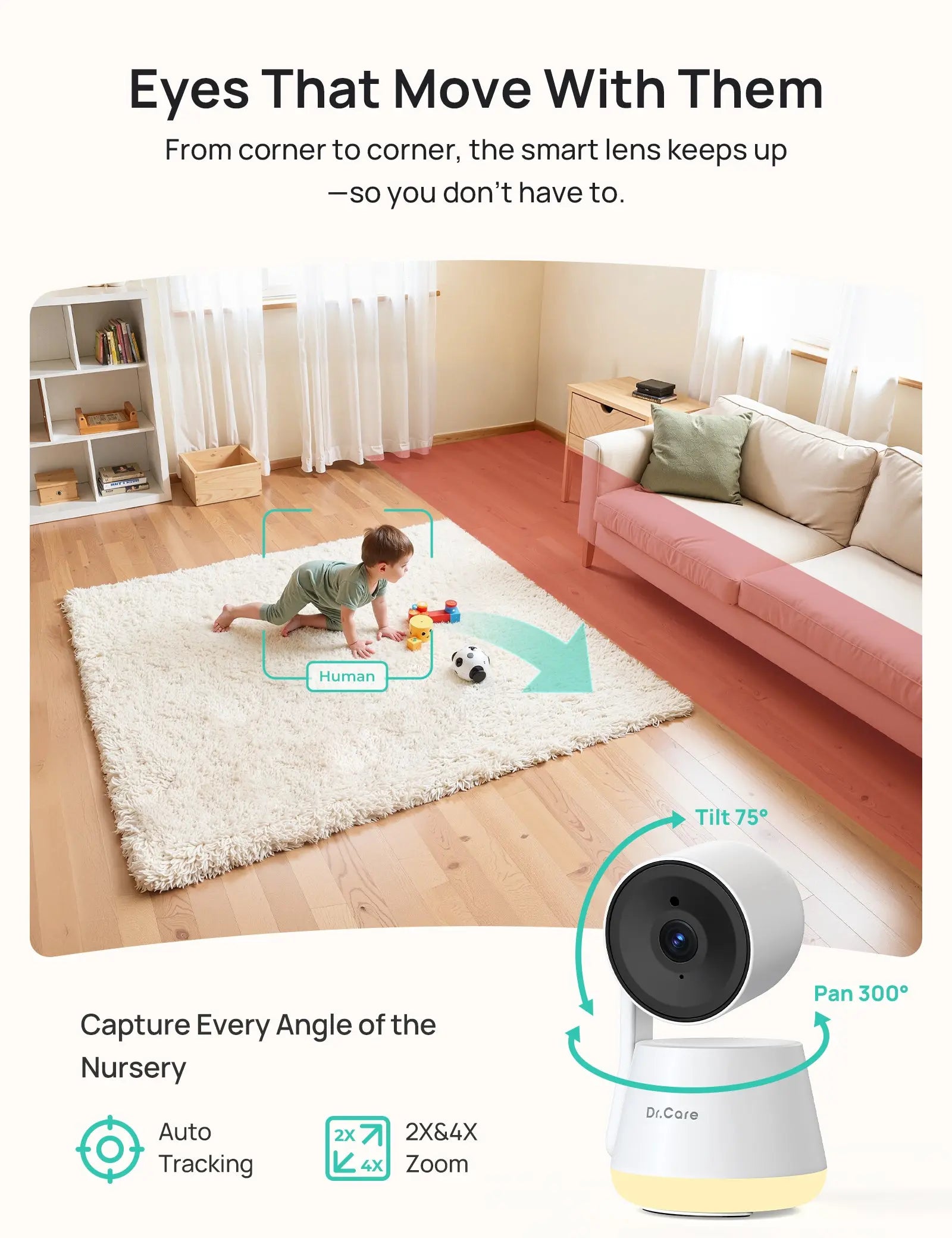 dr-care-lumiview-sbm003-babyphone-vid-o-2-cam-ras-2k-wifi-veilleuse image 6