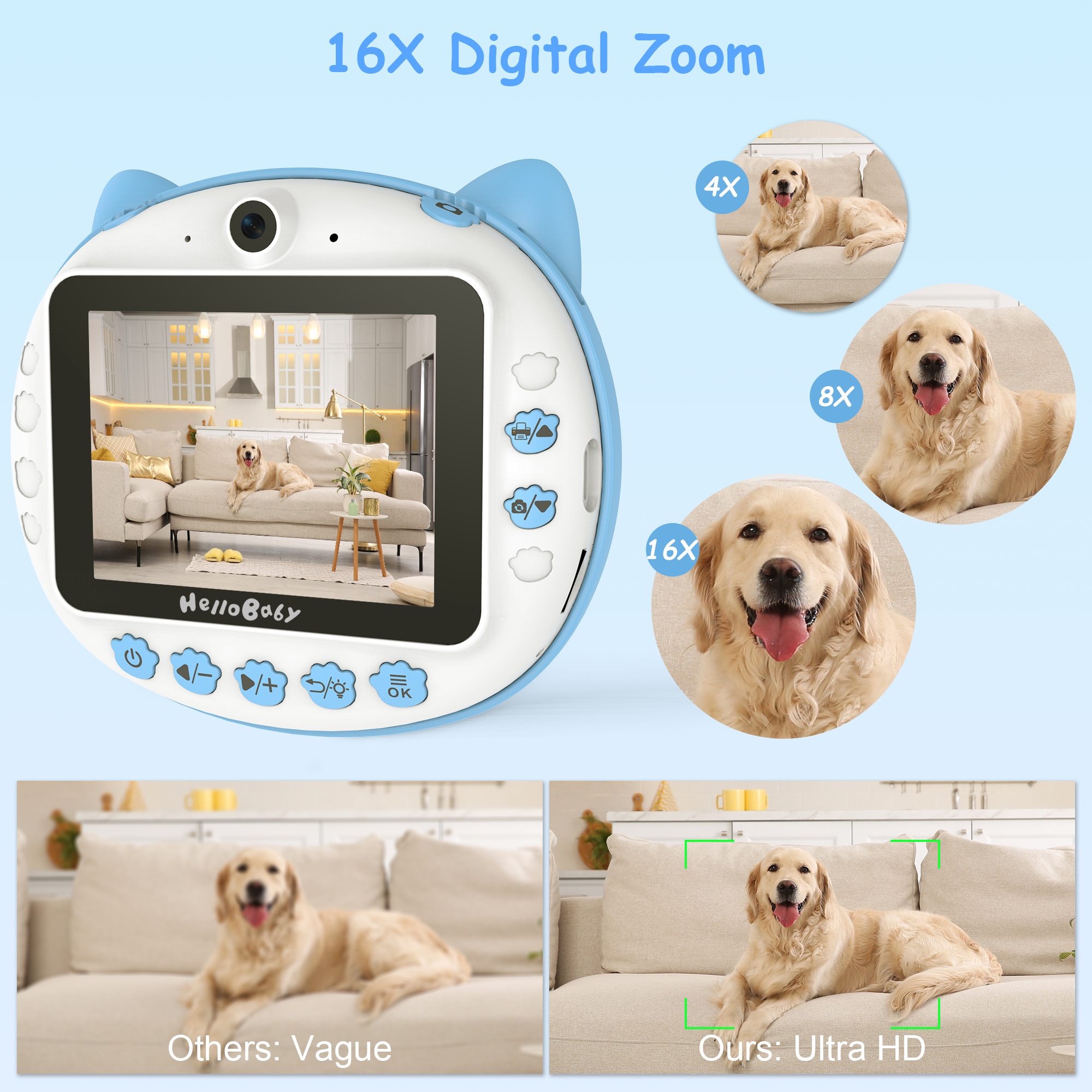 hellobaby-instant-print-appareil-photo-enfant-bleu-12mp image 3