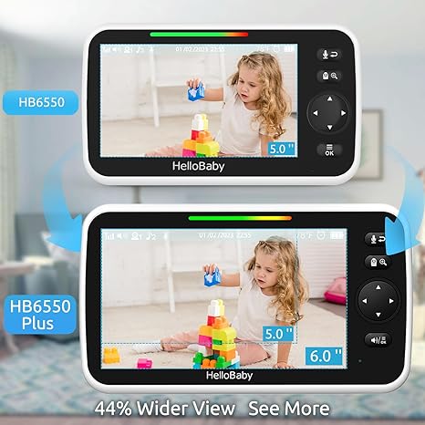 hellobaby-hb6550plus-babyphone-vid-o-6-pouces-1-cam-ra-sans-wifi image 3