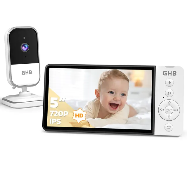 ghb-video-babyphone-5-720p-moniteur-b-b-5000-mah-vox image 1