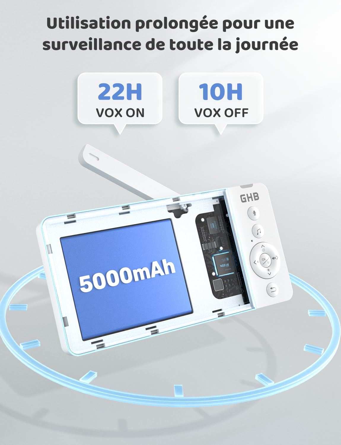 ghb-video-babyphone-5-720p-moniteur-b-b-5000-mah-vox image 5