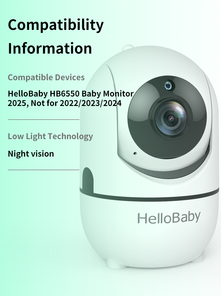 hellobaby-hb6550-cam-ra-additionnelle-2025-ptz-support image 2