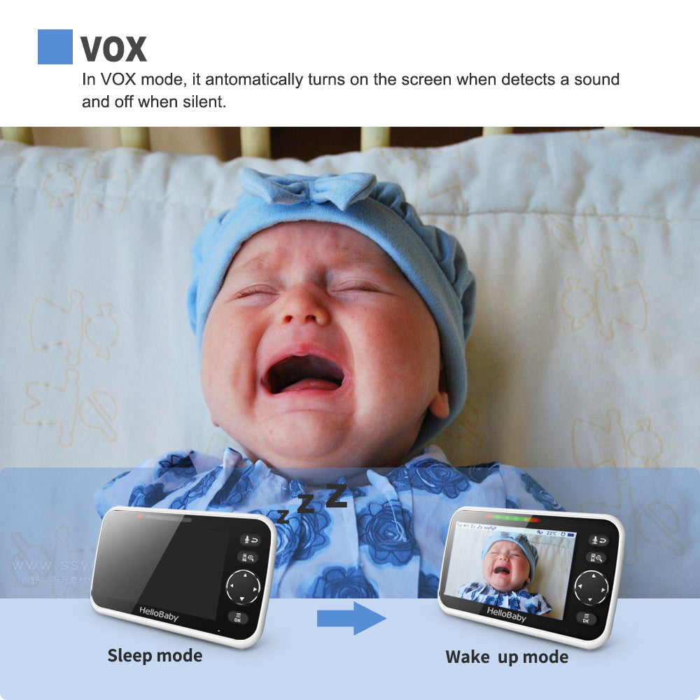 hellobaby-hb50-moniteur-b-b-vid-o-avec-support-sans-wifi image 6