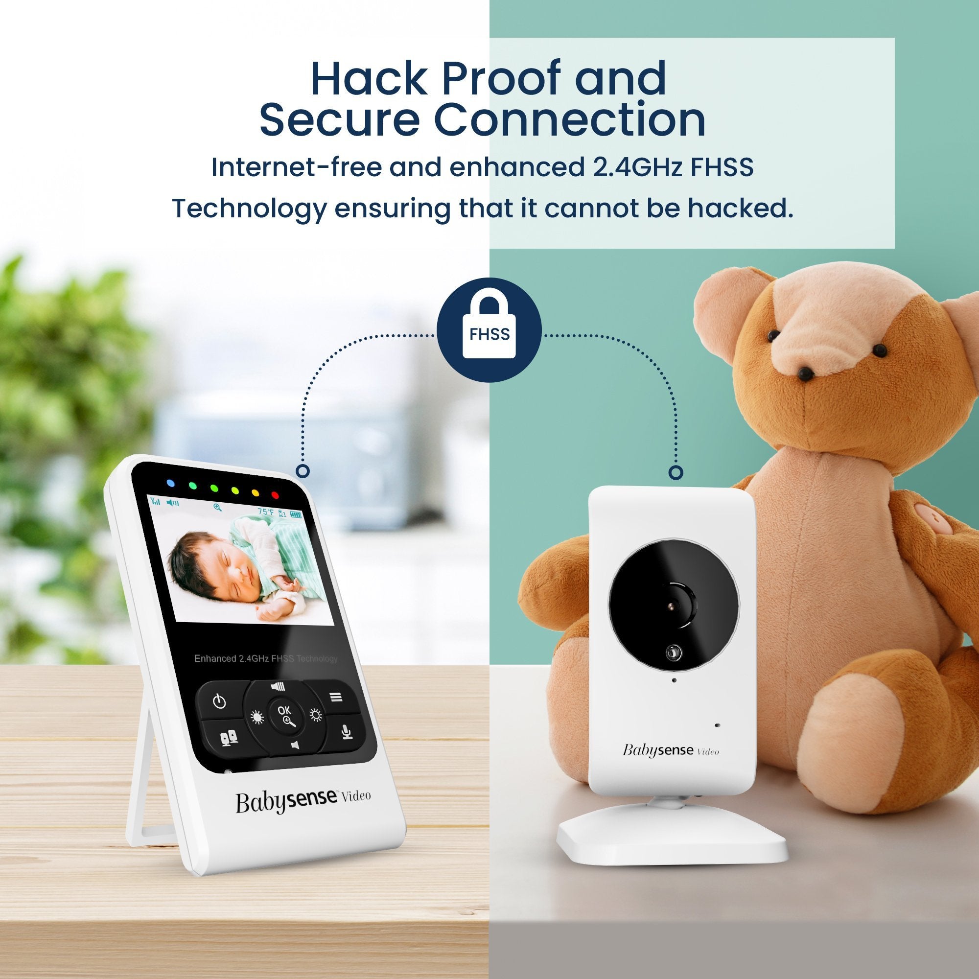 babysense-v24r-2-babyphone-vid-o-2-cam-ras-cran-2-4-vision-nocturne image 3