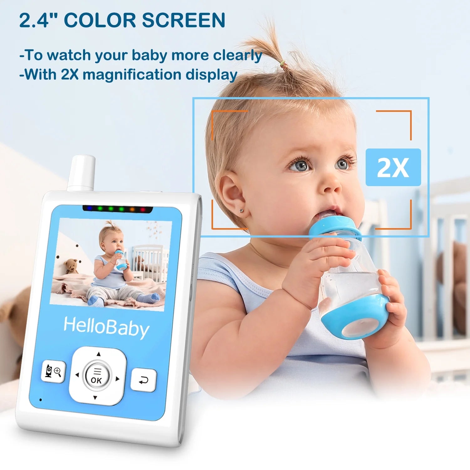 hellobaby-hb26-babyphone-vid-o-sans-wifi-garantie-1-an image 4