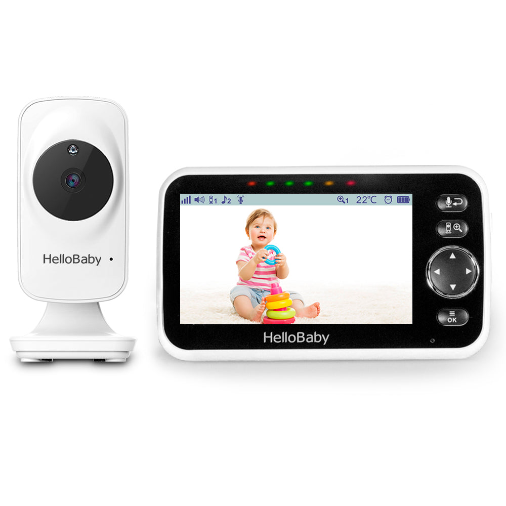 hellobaby-hb50-babyphone-vid-o-vision-nocturne-berceuses image 1