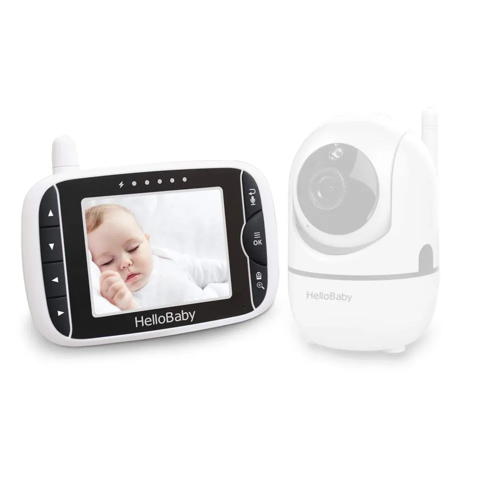 hellobaby-hb65-cran-parent-de-remplacement-babyphone-vid-o image 1