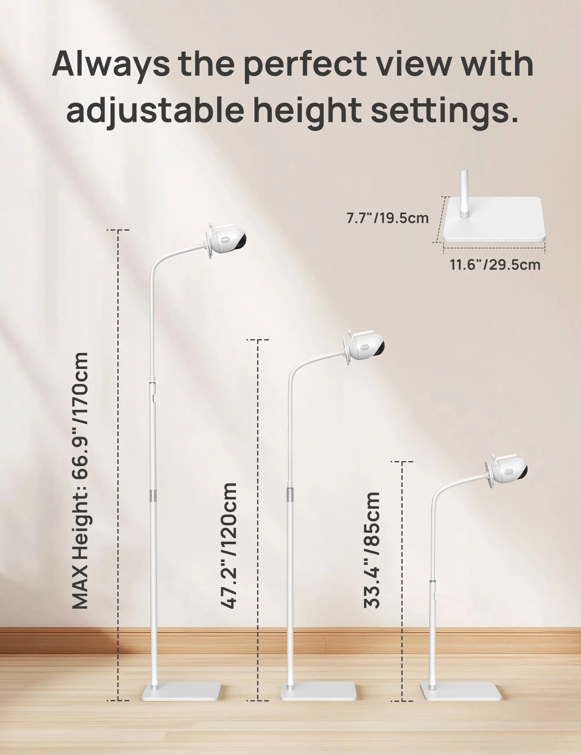 dr-care-mounts-support-sur-pied-babyphone-col-de-cygne-universel image 2