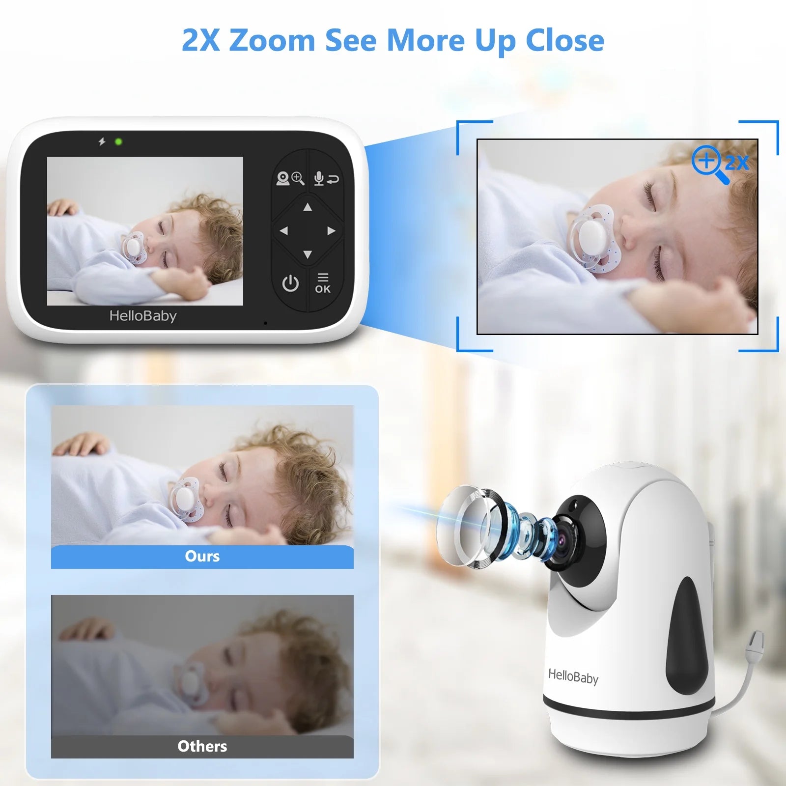 hellobaby-hb6336-babyphone-vid-o-avec-support-3-2-vision-nocturne image 7