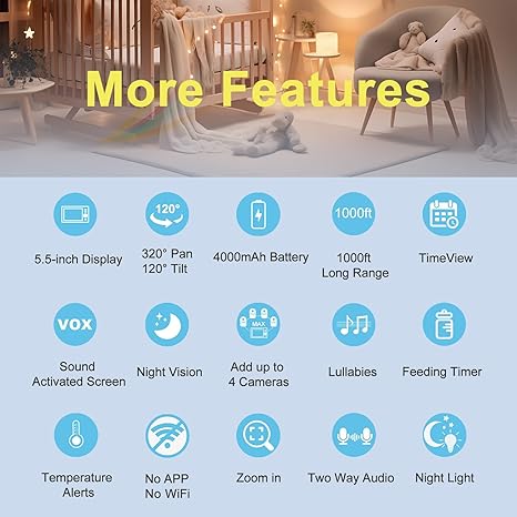 hellobaby-hb6081-2-babyphone-vid-o-720p-2-cam-ras-5-5 image 7