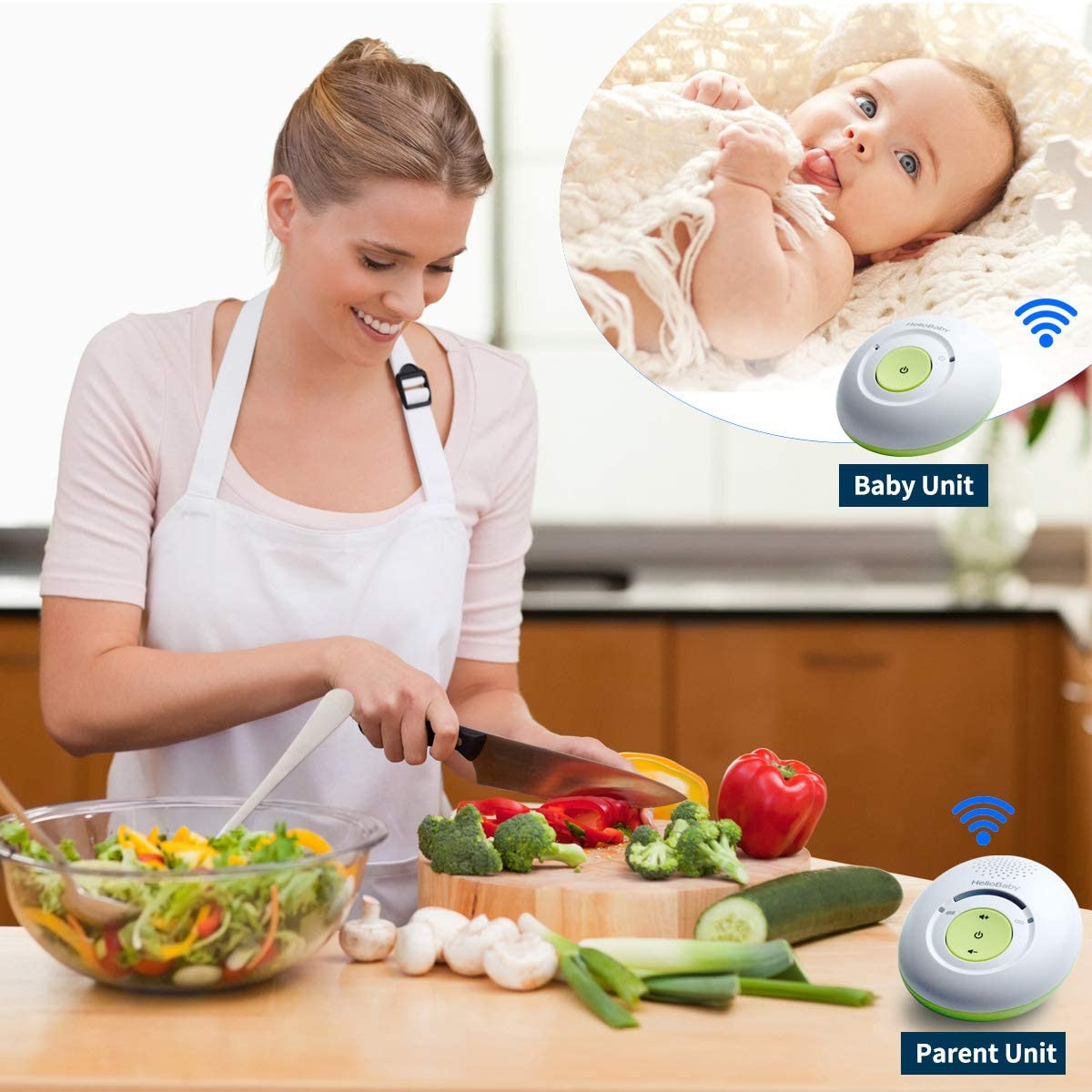 hellobaby-hb178-moniteur-b-b-audio-dect-longue-port-e image 2