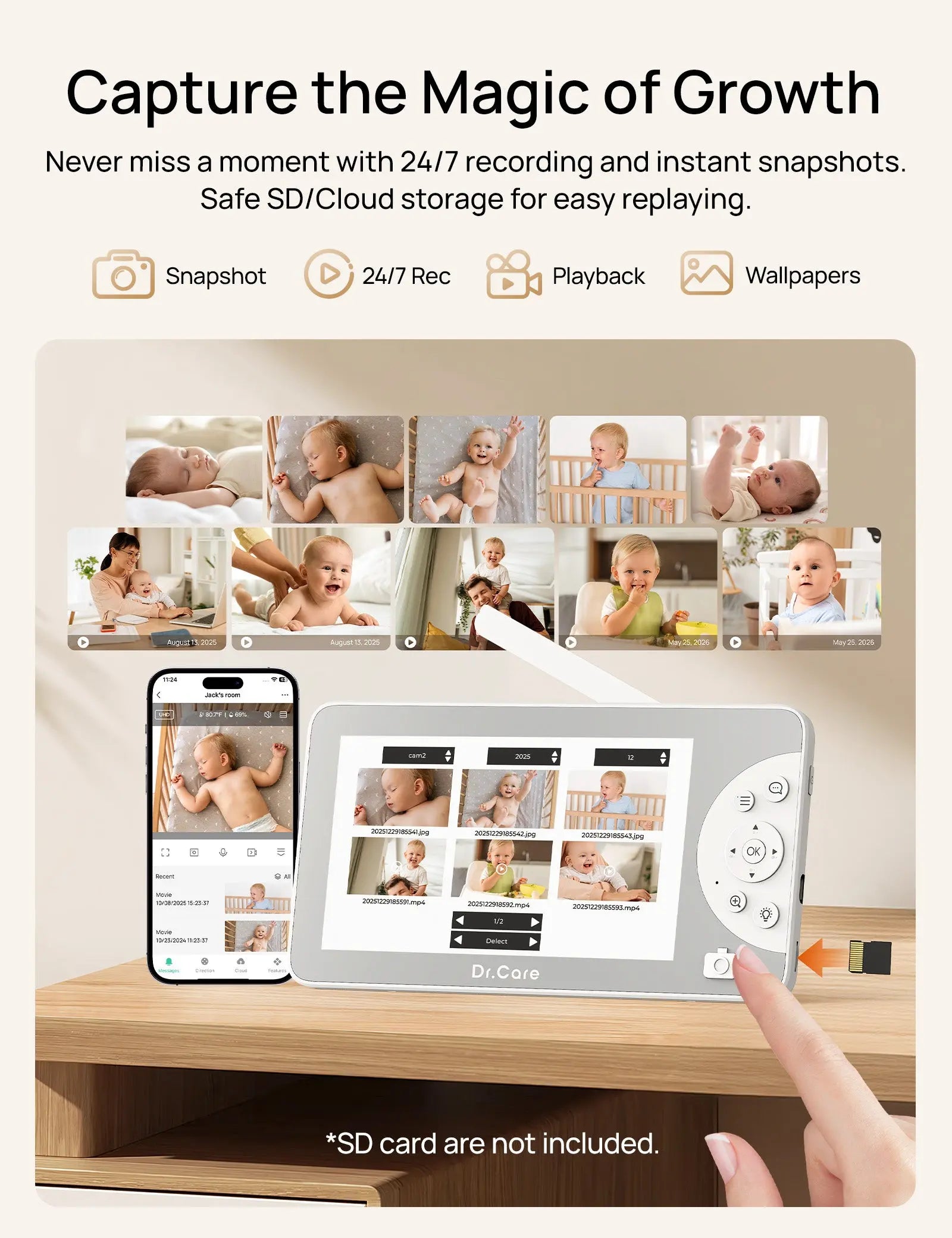 dr-care-lumiview-max-sbm009-babyphone-vid-o-7-2k-simple image 8