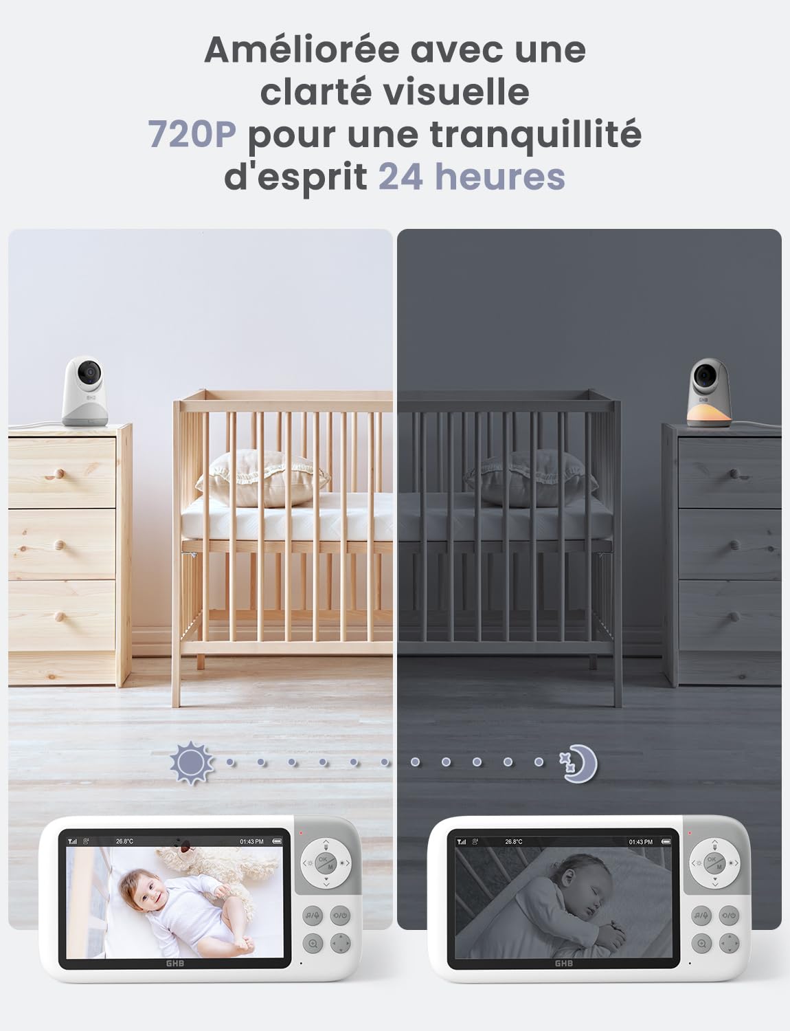 ghb-video-babyphone-5-720p-moniteur-b-b-ptz-veilleuse image 2
