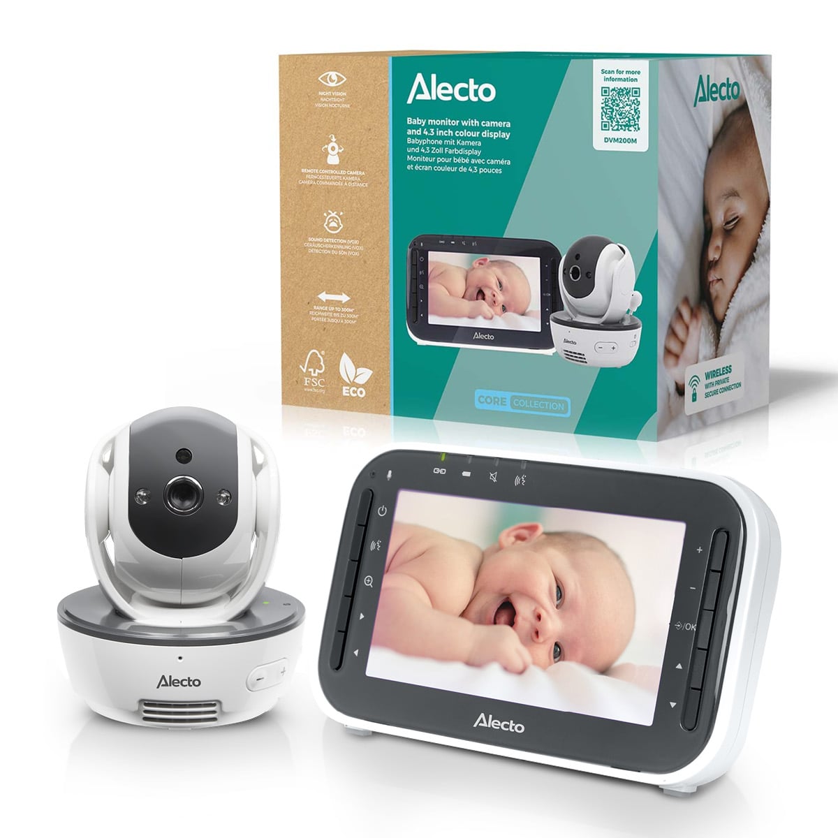 alecto-dvm-dvm200m-babyphone-vid-o-blanc-anthracite-4-3 image 6