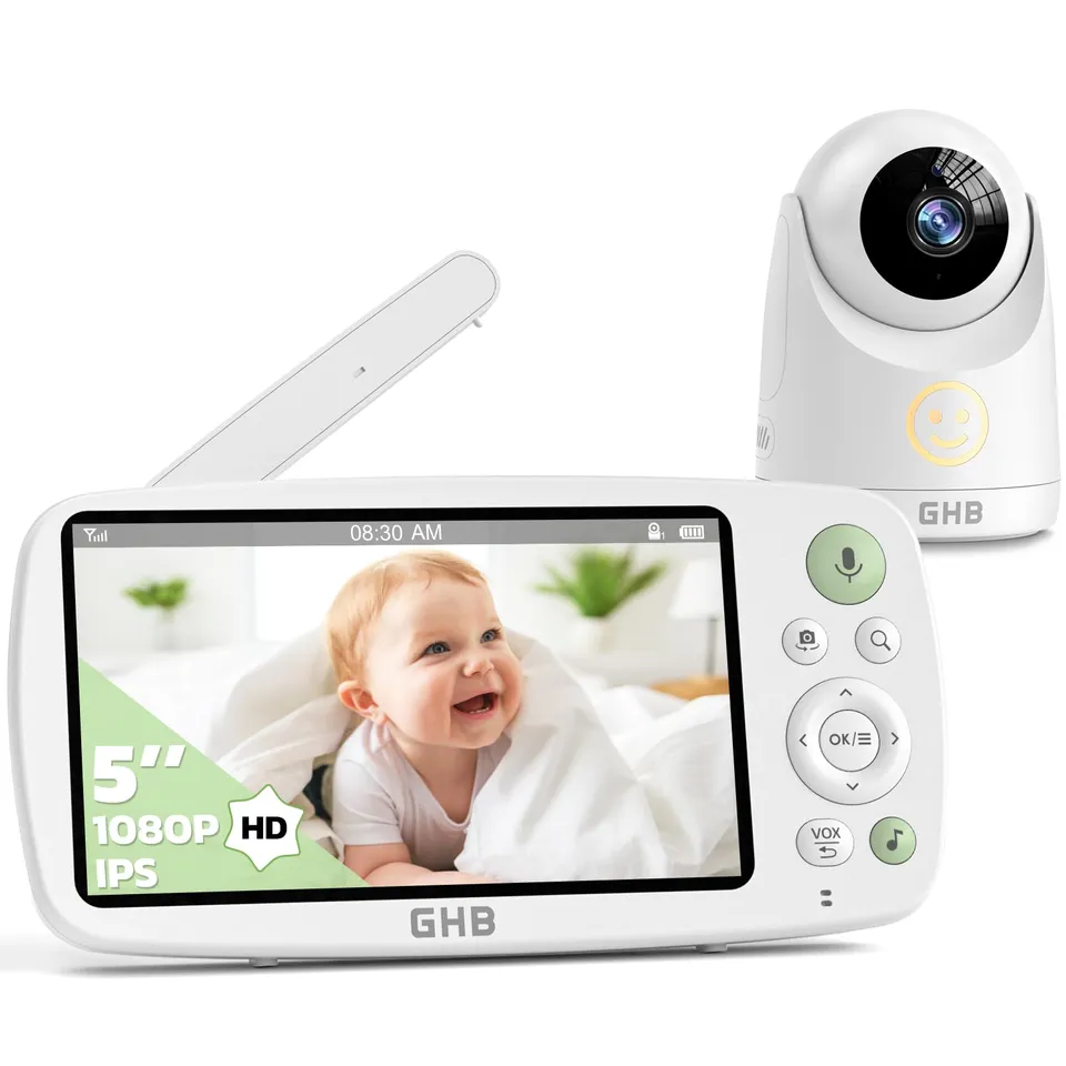 ghb-video-babyphone-5-1080p-moniteur-b-b-grand-angle-vox image 1
